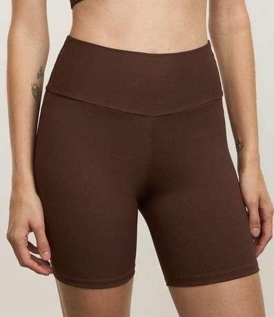 Bermuda Deportiva en Microfibra Acanalada 2