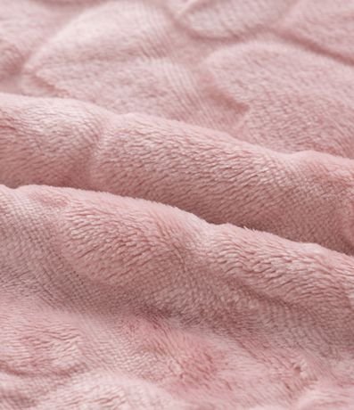 Campera Infantil en Fleece con Capucha y Relieve de Corazones – Talle 5 a 16 años 3