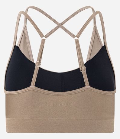 Top Deportivo en Microfibra con correas dobles 7