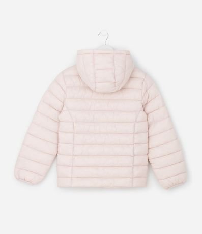 Campera Infantil Puffer en Microfibra con Capucha – Talle 5 a 16 años 3