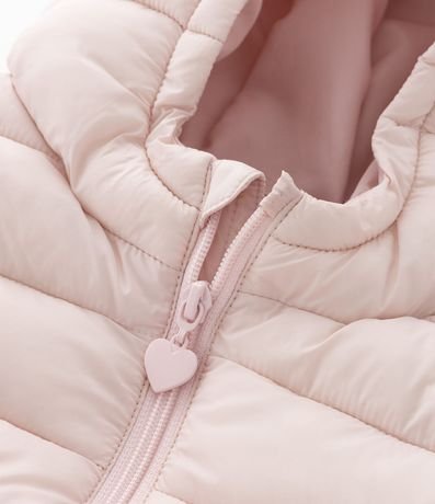 Campera Infantil Puffer en Microfibra con Capucha – Talle 5 a 16 años 7