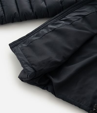 Campera Infantil Puffer en Microfibra con Capucha – Talle 5 a 16 años 4