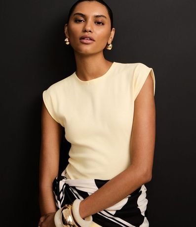 Blusa en Rib Sin Sisa 4