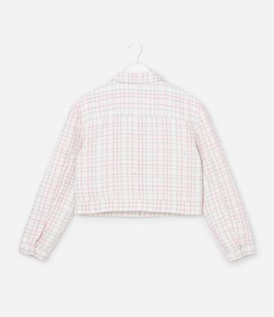 Campera Infantil en Tweed con Bolsillos Delanteros – Talle 5 a 14 años 2