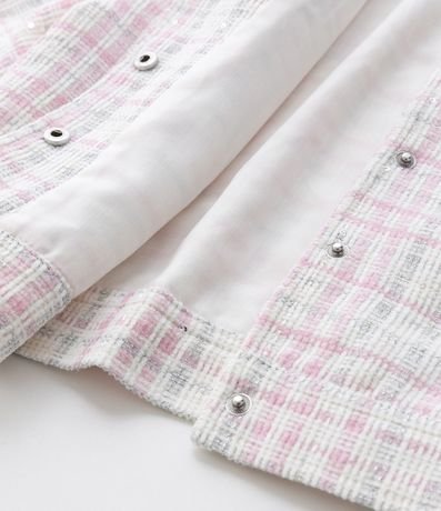 Campera Infantil en Tweed con Bolsillos Delanteros – Talle 5 a 14 años 6