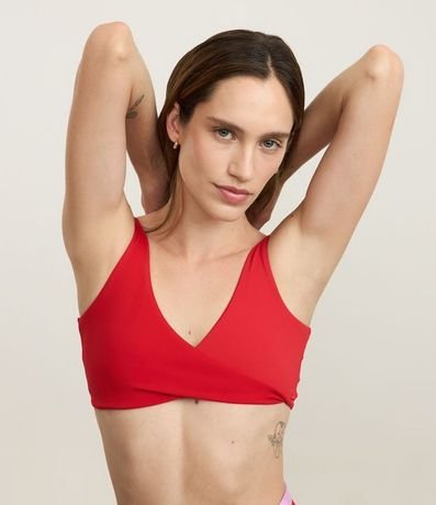 Top Deportivo en Microfibra con Torcido en el Busto 2