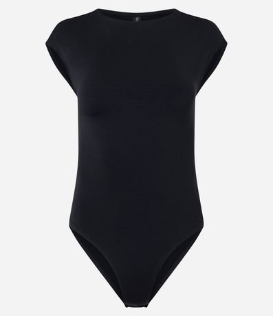 Body en Microfibra con Cuello Redondo y sin Sisa 5