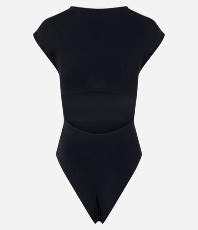 Body en Microfibra con Cuello Redondo y sin Sisa 6