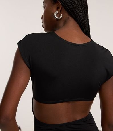 Body en Microfibra con Cuello Redondo y sin Sisa 4