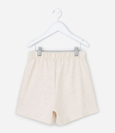 Short Pollera Infantil en Tweed con Pliegues Texturizados - Talle 5 a 14 años 3