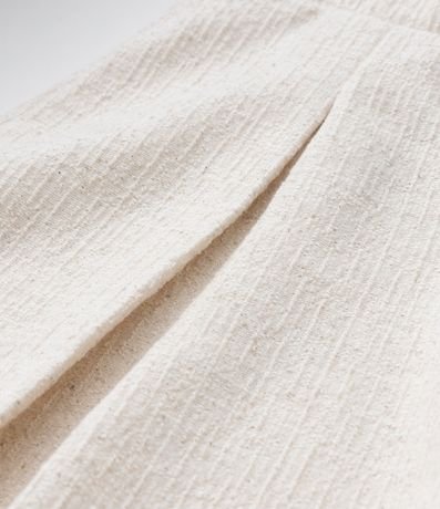 Short Pollera Infantil en Tweed con Pliegues Texturizados - Talle 5 a 14 años 6