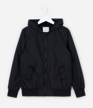 Campera Infantil Rompe Viento con Capucha y Bolsillos – Talle 5 a 14 años