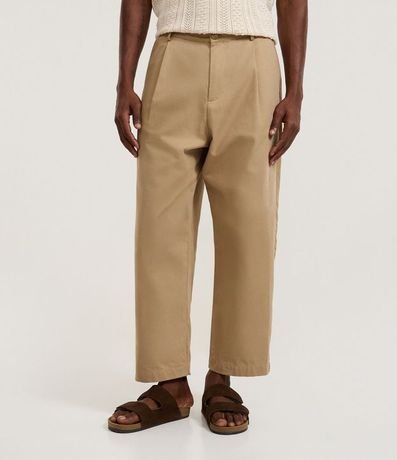 Pantalón Balloon Sastre en Algodón 2