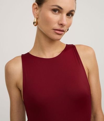 Body Básico en Poliamida con Cuello Halter 3