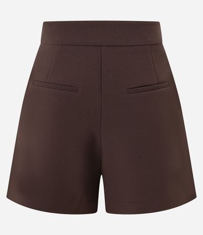 Short Sastre Cintura Alta con Bolsillos Laterales 6