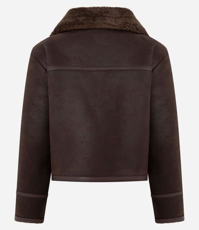 Campera Gamulan Pesada en Pu con Forro de Pelo 9