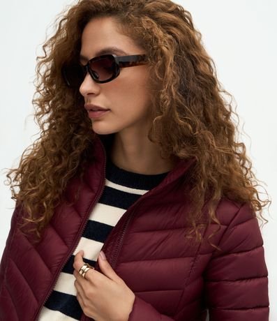 Campera Puffer Ultraligera en Poliamida con Bolsita 3