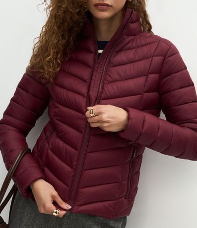 Campera Puffer Ultraligera en Poliamida con Bolsita 4