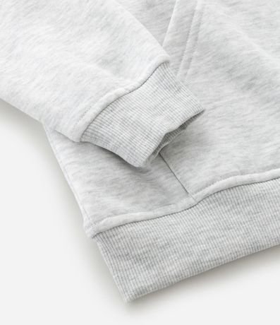 Saco Infantil en Algodón con Capucha y Estampa California - Talle 5 A 14 años 5