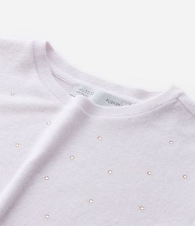 Saco Infantil en Punto con Aplicaciones Brillantes – Talle 5 a 14 años 4