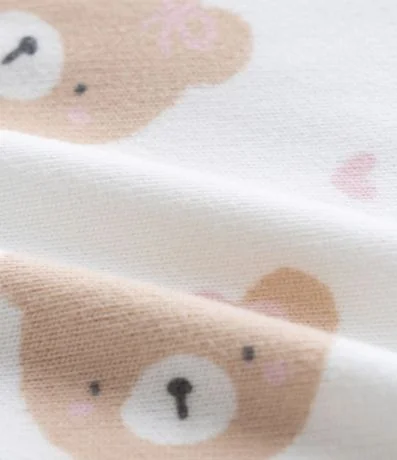 Mono Infantil en Peach Touch con Estampa de Osita - Talle RN a 18 meses 6