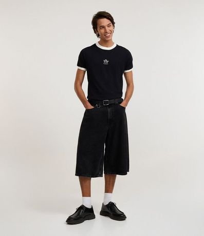 Remera Baby Tee en Algodón con Mini Icono de Ángel 2