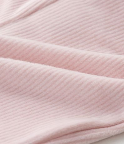 Pantalón Infantil en Terciopelo Cotelê con Moña y Ruedo Picot - Talle RN a 18 Meses 4