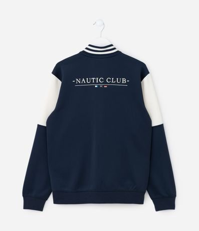 Saco Infantil en Helanca con Bordado Nautic Club – Talle 5 a 14 años 3