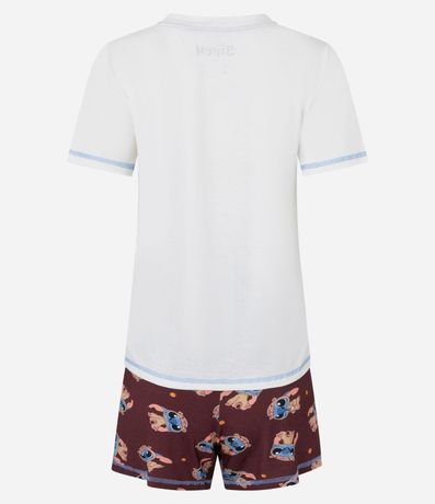 Pijama Short Doll en Viscosa con Stitch Hibernation 5