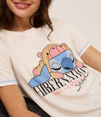 Pijama Short Doll en Viscosa con Stitch Hibernation 2