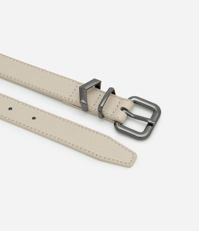 Kit 03 Cintos Medianos en Floater con Hebillas y Metales en Light Gold 5