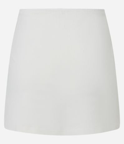 Salida de Playa Pollera Corta en Microfibra con Caracola Lateral 7