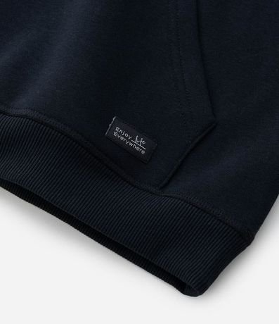 Saco Infantil Básico con Capucha y Bolsillos - Tam- 5 a 14 años 7