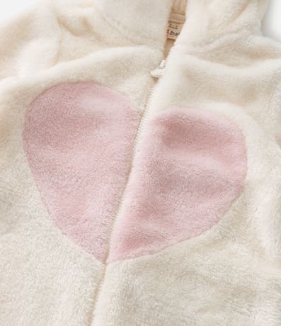 Mono Infantil con Capucha Bordado de Gatita – Talle 0 a 18 Meses 9