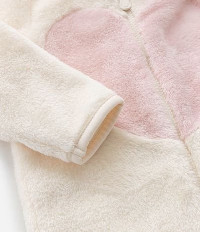 Mono Infantil con Capucha Bordado de Gatita – Talle 0 a 18 Meses 11