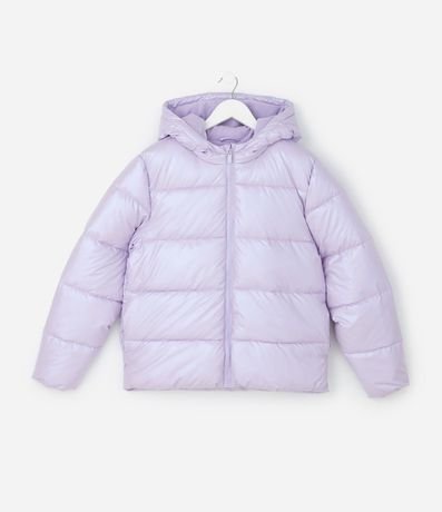 Campera Infantil Puffer con Ondas Holográficas – Talle 5 a 14 años 2