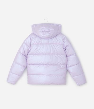 Campera Infantil Puffer con Ondas Holográficas – Talle 5 a 14 años 3