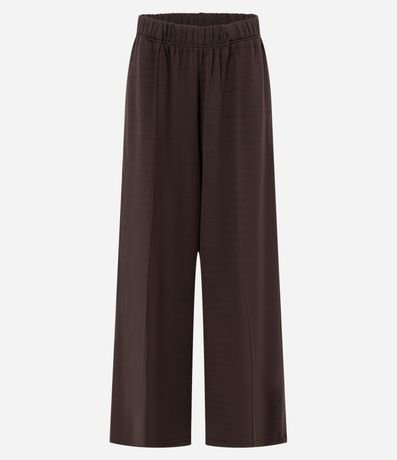 Pantalón en Microfibra con Cintura Elástica 6