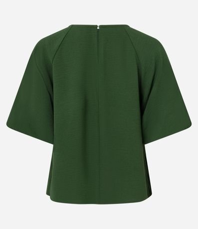 Blusa Manga Corta con Cierre por Botón 3