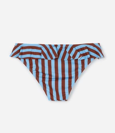 Bikini Infantil en Microfibra con Estampa de Rayas - Talle 4 a 14 años 6