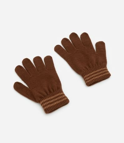 Guante Infantil en Punto con Estampa de Carpincho – Talle 3 a 12 2