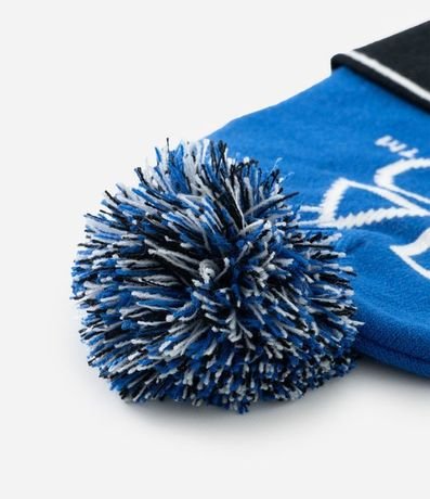 Gorro Infantil PlayStation en Punto con Pompón – Talle U 2