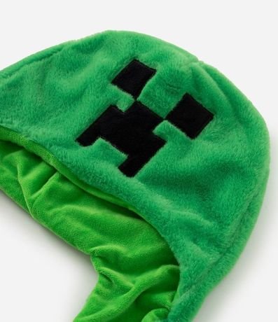 Gorro Infantil en Punto Minecraft Alargado con Bolsillos – Talle U 3