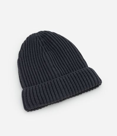 Gorro Infantil en Punto Leve con Dobra – Talle U