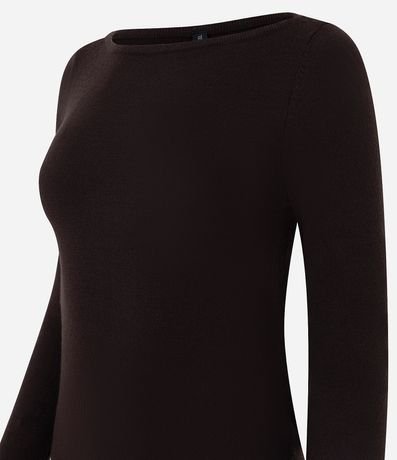 Sueter Punto en Viscosa con Escote Canoa 5