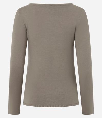 Sueter Punto en Viscosa con Escote Canoa 7