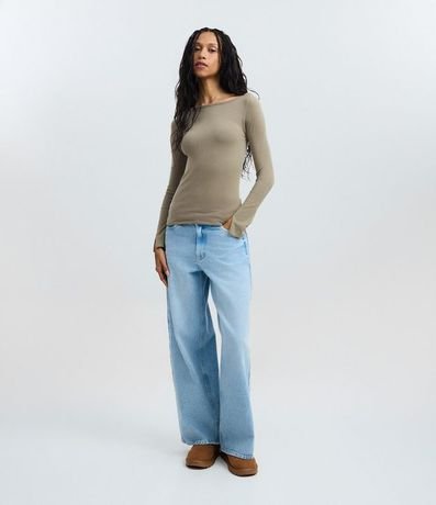 Sueter Punto en Viscosa con Escote Canoa 2