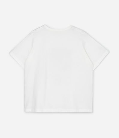 Remera Regular en Algodón con Bordado fondo do Mar Curve & Plus Size 4