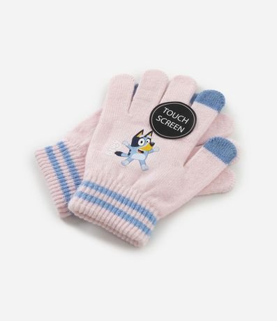Guante Infantil en Efecto Punto Estampa de Bluey – Talle 3 a 12 4