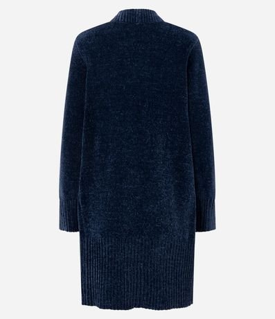 Cardigan Alargado en Punto Texturizado 7